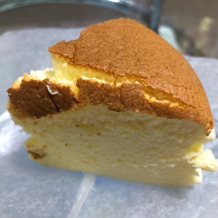 ふんわりスフレチーズケーキ